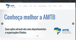 Desktop Screenshot of amtb.org.br